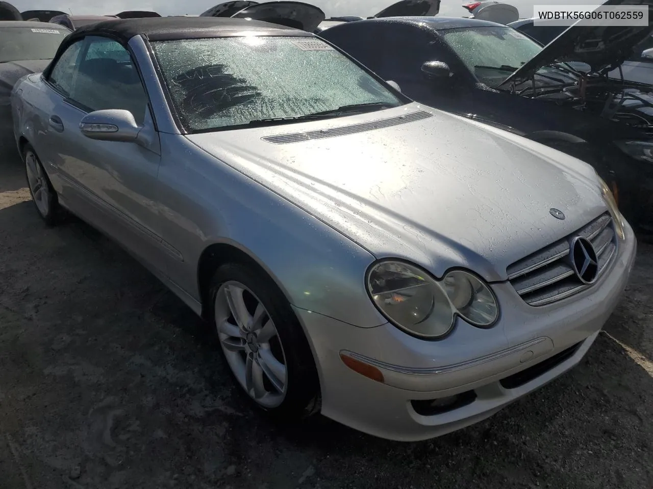 2006 Mercedes-Benz Clk 350 VIN: WDBTK56G06T062559 Lot: 76886854