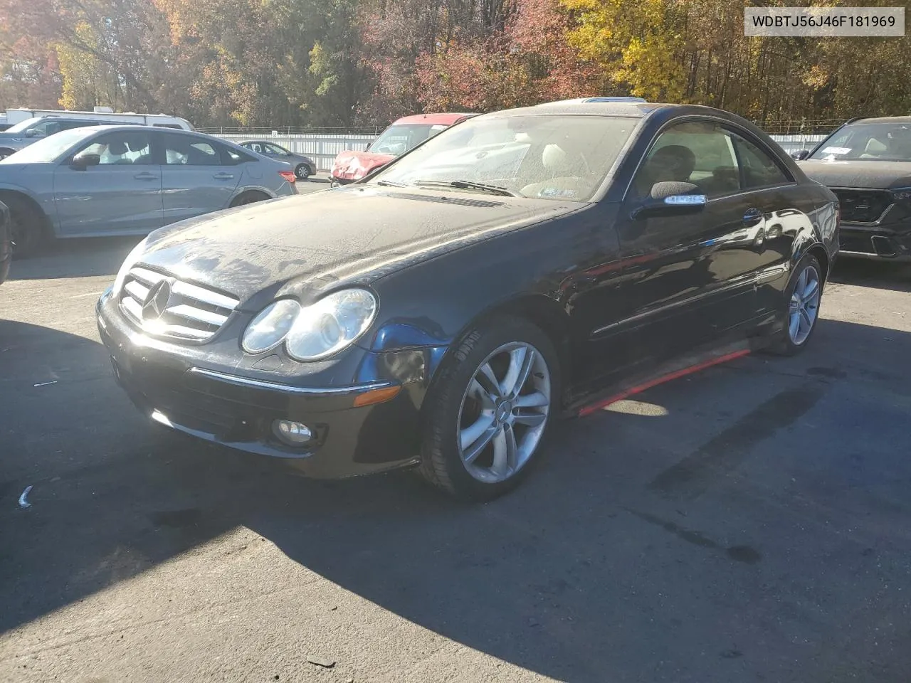 2006 Mercedes-Benz Clk 350 VIN: WDBTJ56J46F181969 Lot: 77657524