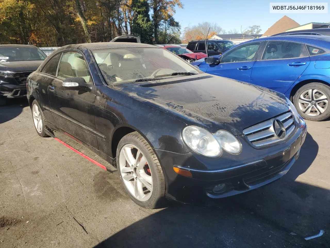 2006 Mercedes-Benz Clk 350 VIN: WDBTJ56J46F181969 Lot: 77657524