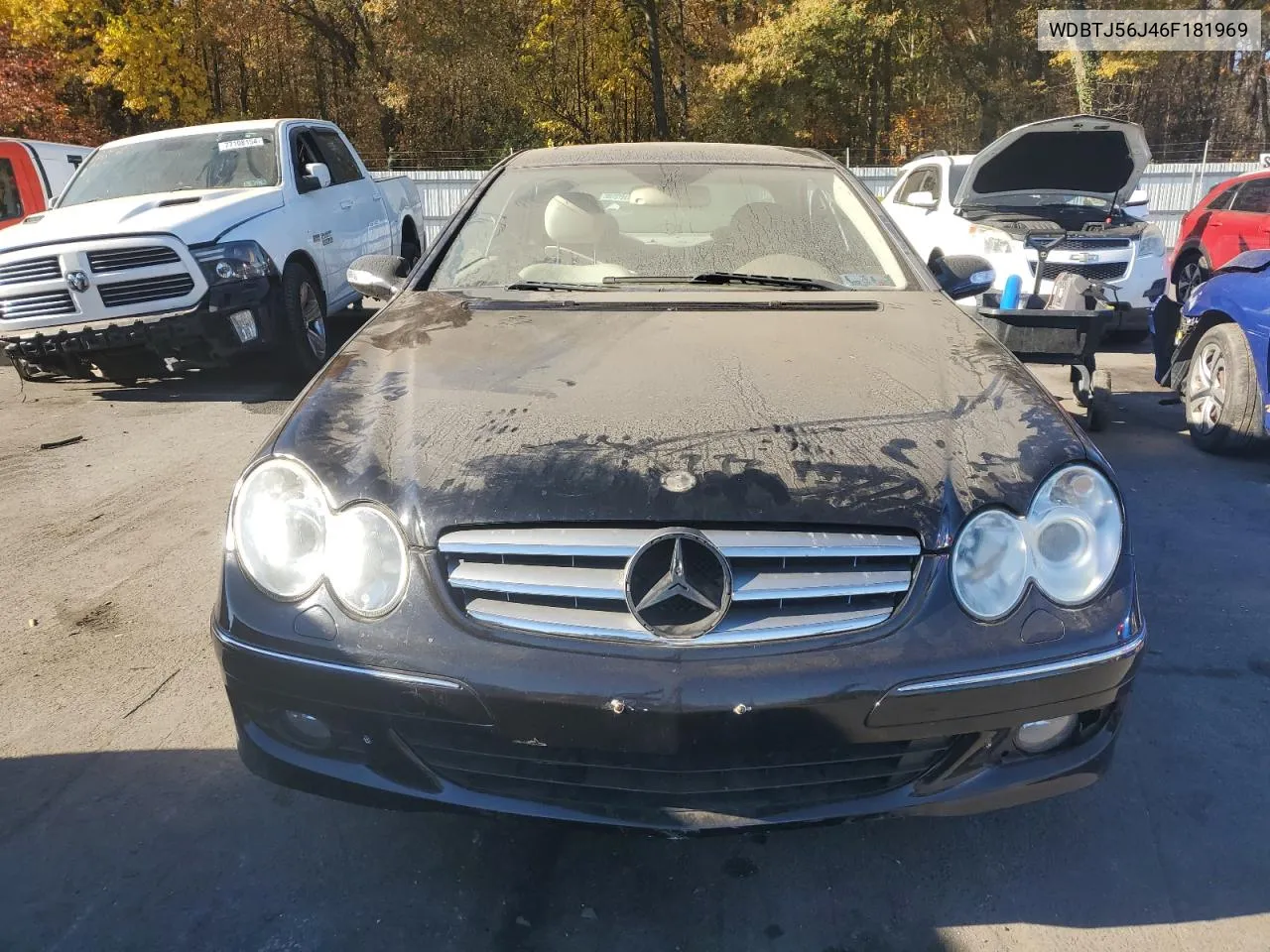 2006 Mercedes-Benz Clk 350 VIN: WDBTJ56J46F181969 Lot: 77657524