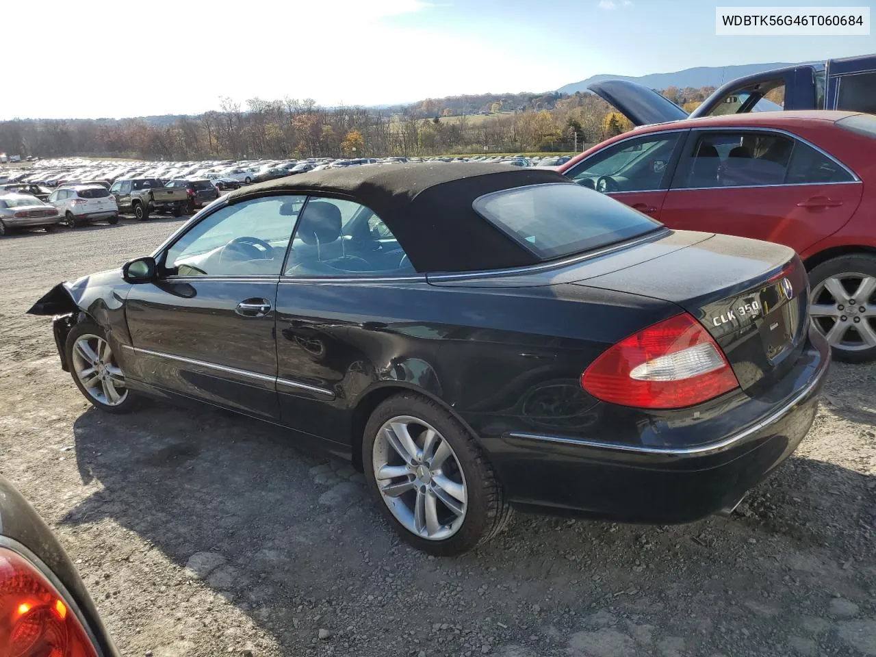 2006 Mercedes-Benz Clk 350 VIN: WDBTK56G46T060684 Lot: 79714624