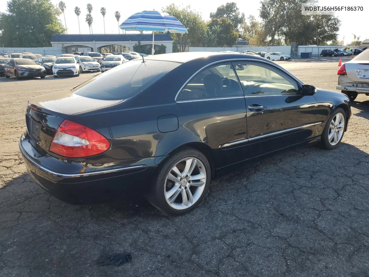 2006 Mercedes-Benz Clk 350 VIN: WDBTJ56H56F186370 Lot: 80393714