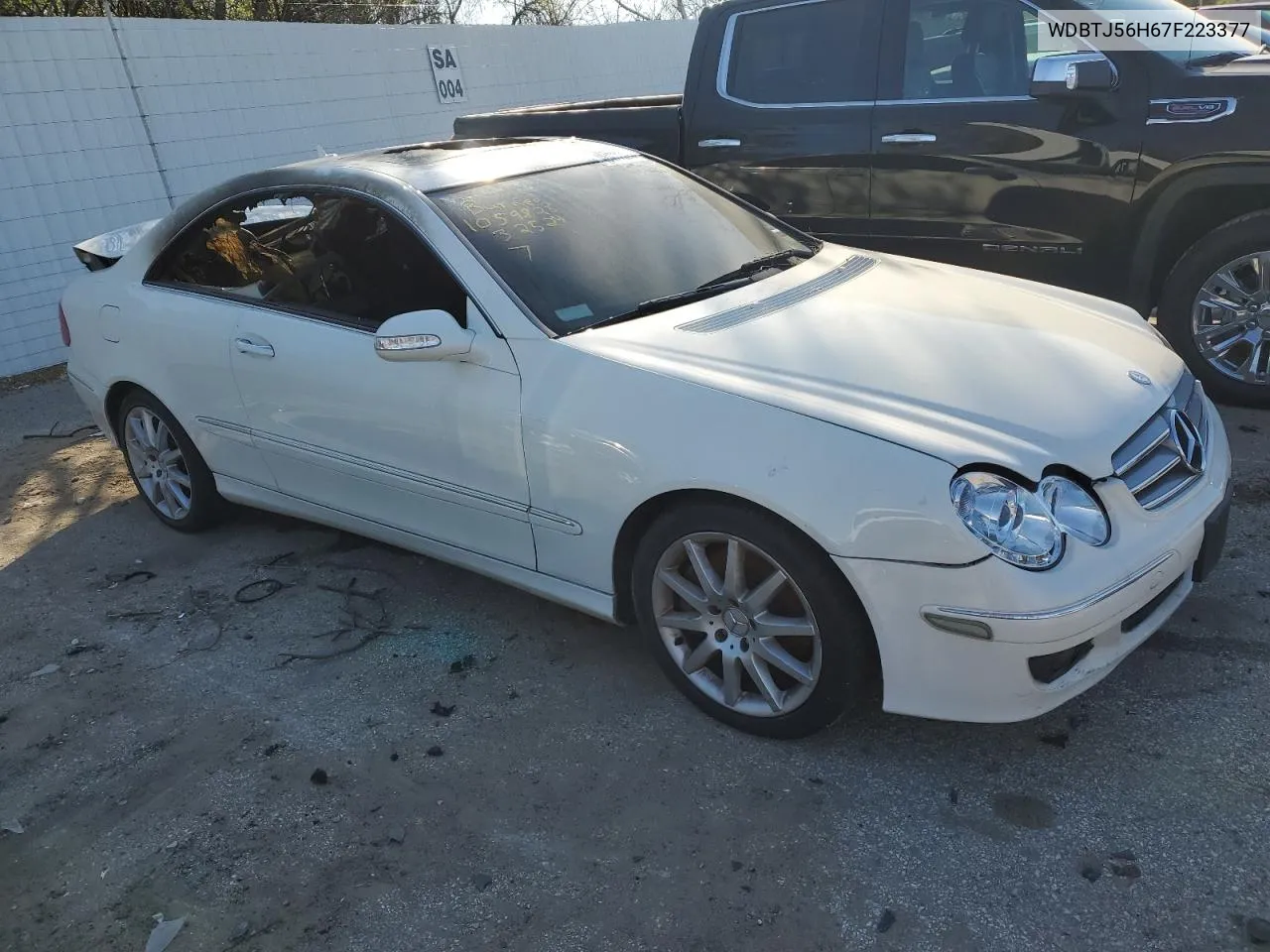 2007 Mercedes-Benz Clk 350 VIN: WDBTJ56H67F223377 Lot: 48477324