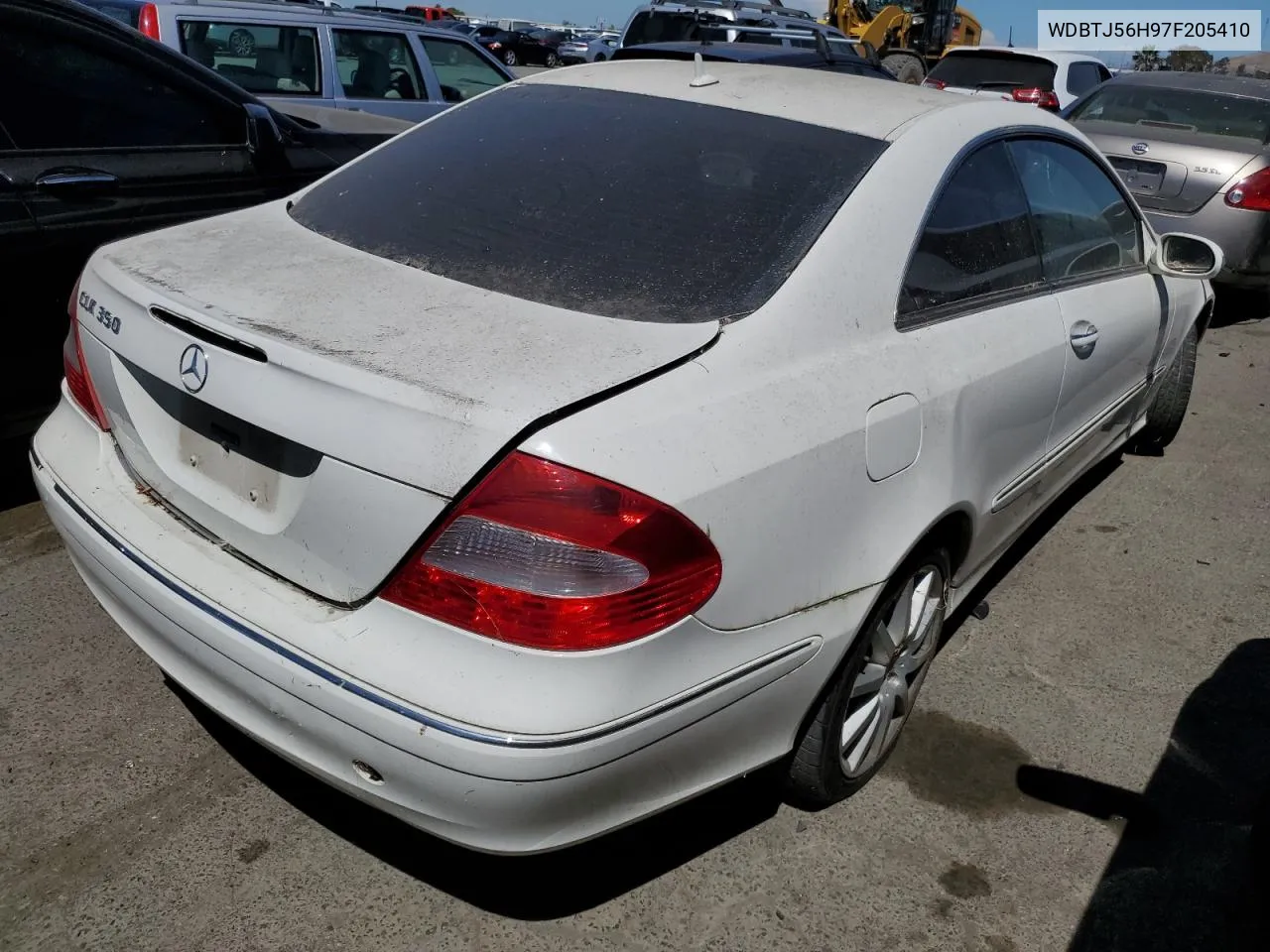 2007 Mercedes-Benz Clk 350 VIN: WDBTJ56H97F205410 Lot: 57543504