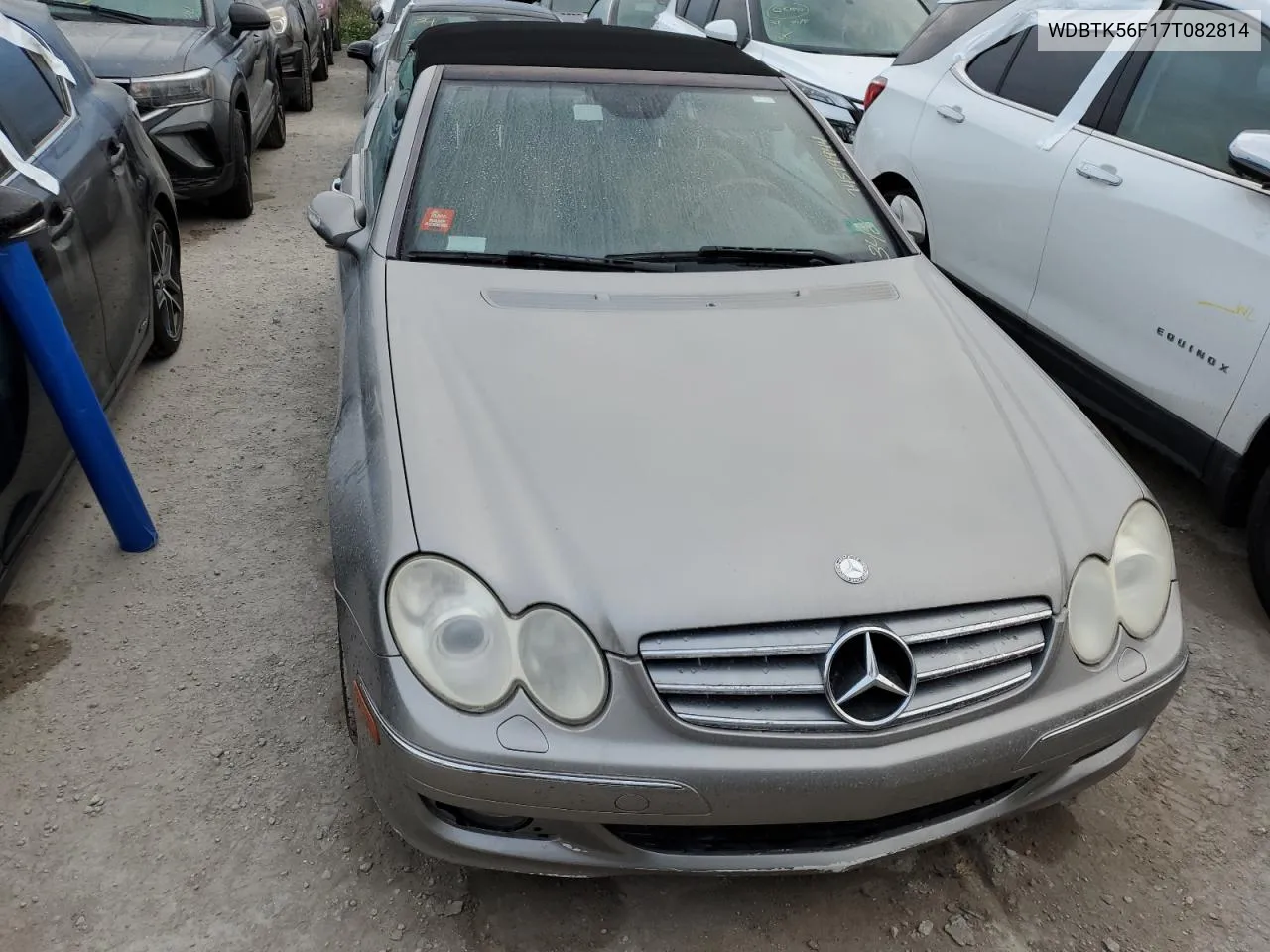 2007 Mercedes-Benz Clk 350 VIN: WDBTK56F17T082814 Lot: 74519944