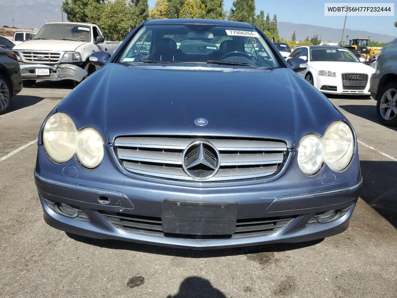 2007 Mercedes-Benz Clk 350 VIN: WDBTJ56H77F232444 Lot: 77906264