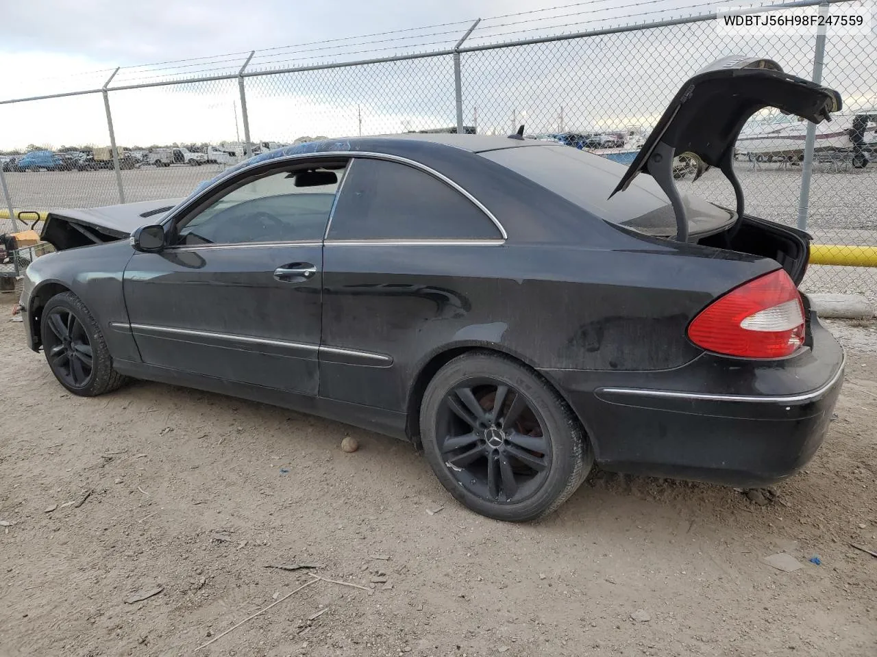 2008 Mercedes-Benz Clk 350 VIN: WDBTJ56H98F247559 Lot: 38539484