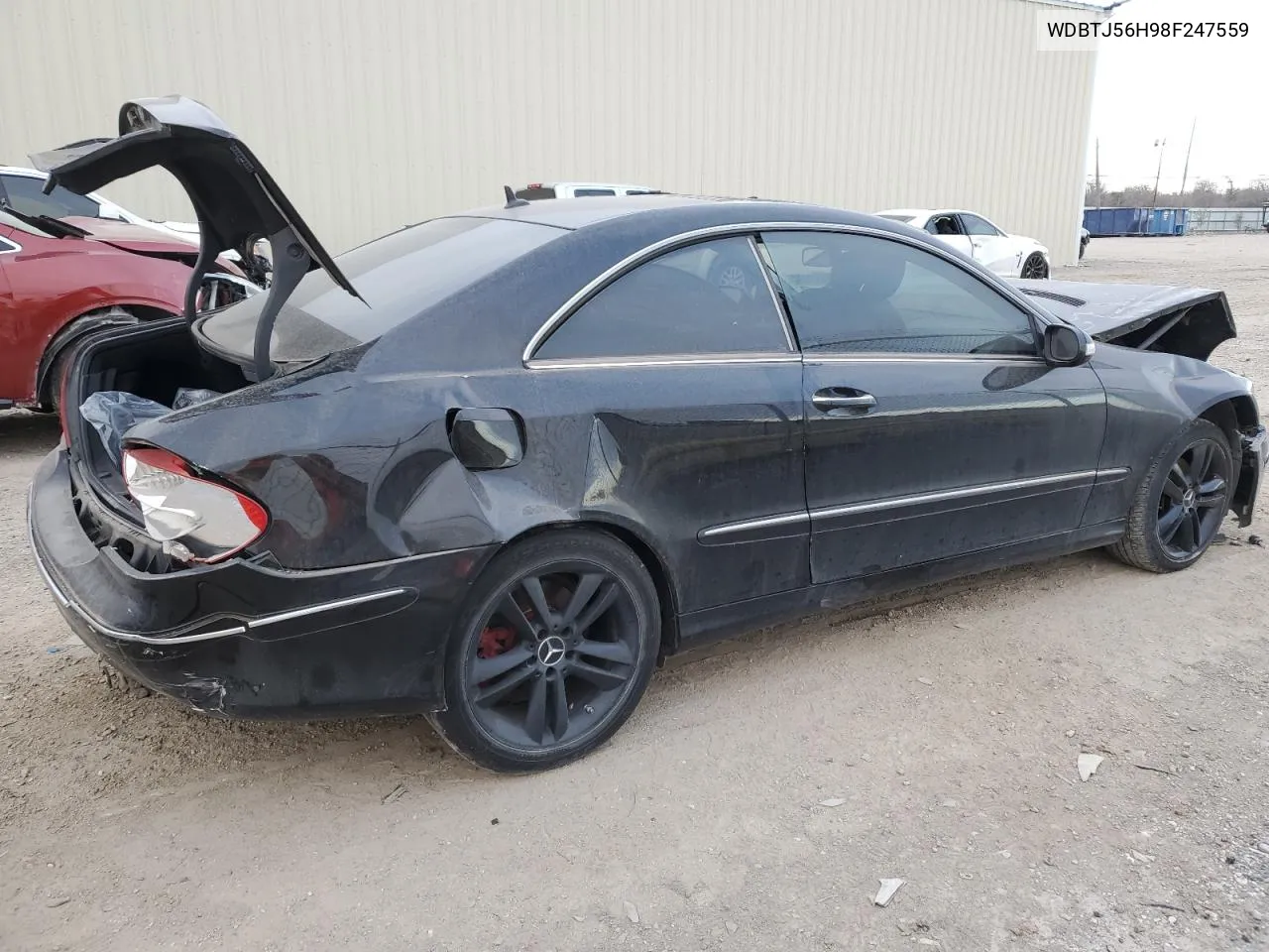 2008 Mercedes-Benz Clk 350 VIN: WDBTJ56H98F247559 Lot: 38539484