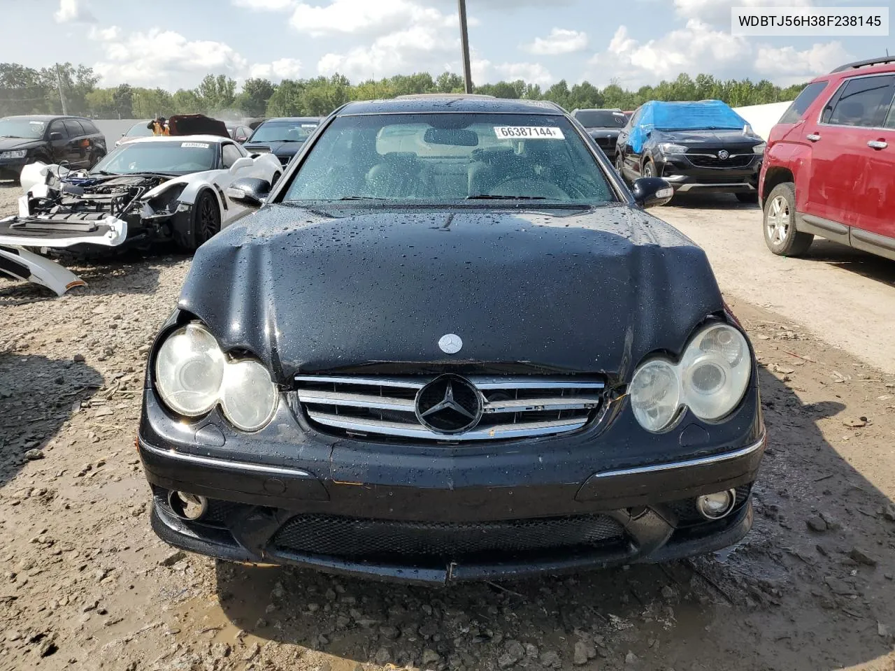 2008 Mercedes-Benz Clk 350 VIN: WDBTJ56H38F238145 Lot: 66387144