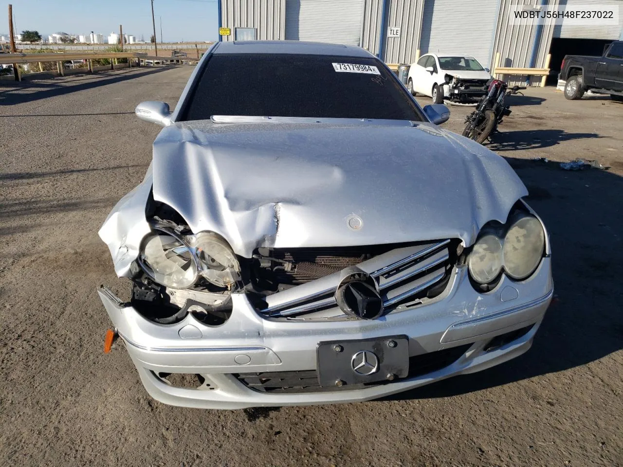 2008 Mercedes-Benz Clk 350 VIN: WDBTJ56H48F237022 Lot: 73179984