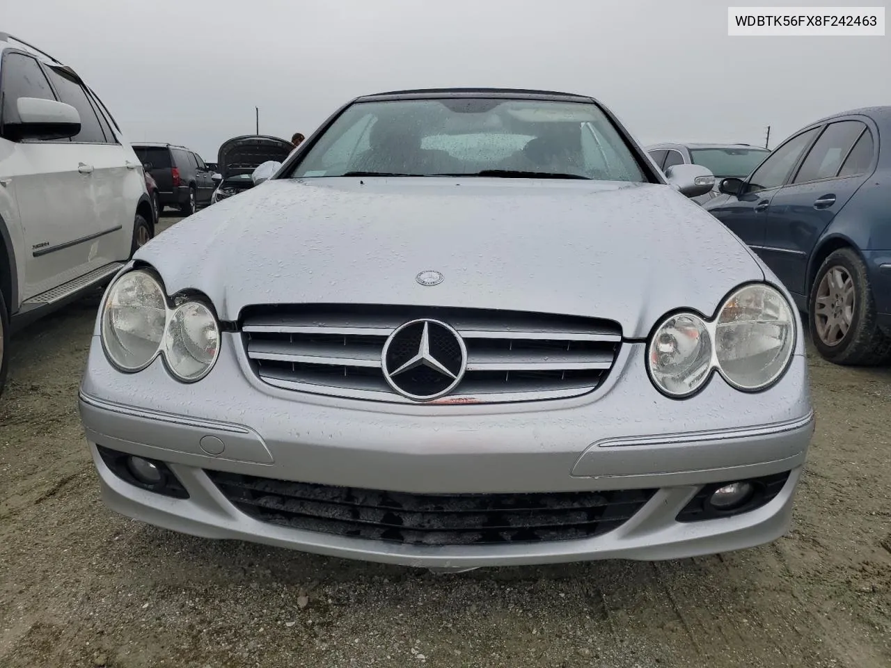 2008 Mercedes-Benz Clk 350 VIN: WDBTK56FX8F242463 Lot: 74812154