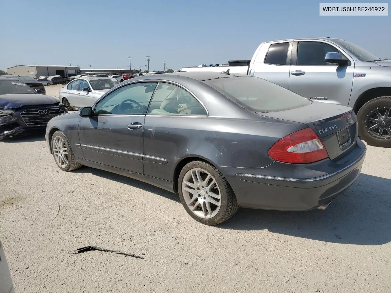 2008 Mercedes-Benz Clk 350 VIN: WDBTJ56H18F246972 Lot: 75899414