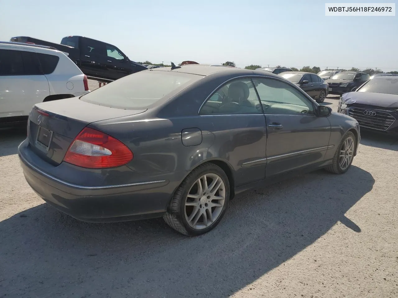 2008 Mercedes-Benz Clk 350 VIN: WDBTJ56H18F246972 Lot: 75899414