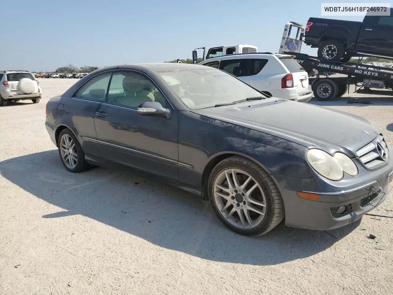 2008 Mercedes-Benz Clk 350 VIN: WDBTJ56H18F246972 Lot: 75899414