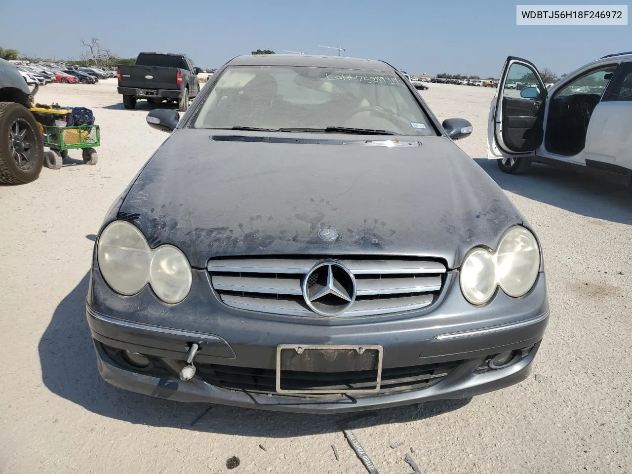 2008 Mercedes-Benz Clk 350 VIN: WDBTJ56H18F246972 Lot: 75899414