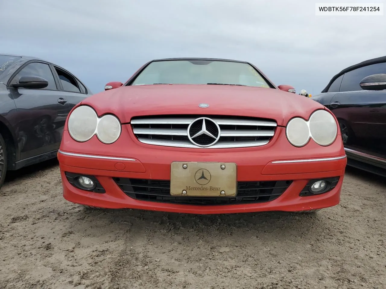 2008 Mercedes-Benz Clk 350 VIN: WDBTK56F78F241254 Lot: 76552434