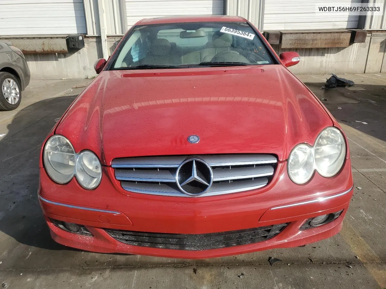 2009 Mercedes-Benz Clk 350 VIN: WDBTJ56H69F263333 Lot: 66395384