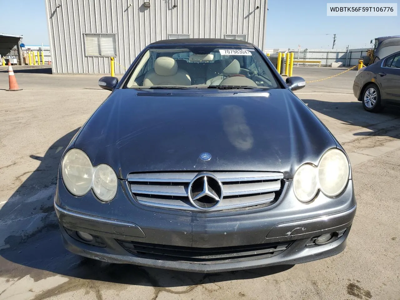 2009 Mercedes-Benz Clk 350 VIN: WDBTK56F59T106776 Lot: 70798304