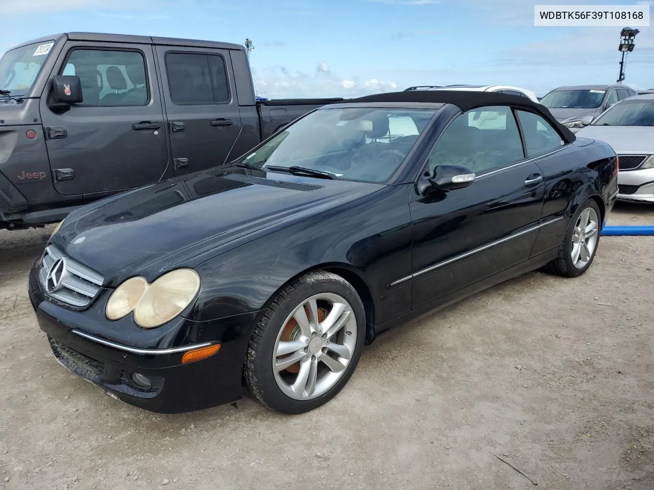 2009 Mercedes-Benz Clk 350 VIN: WDBTK56F39T108168 Lot: 76090024