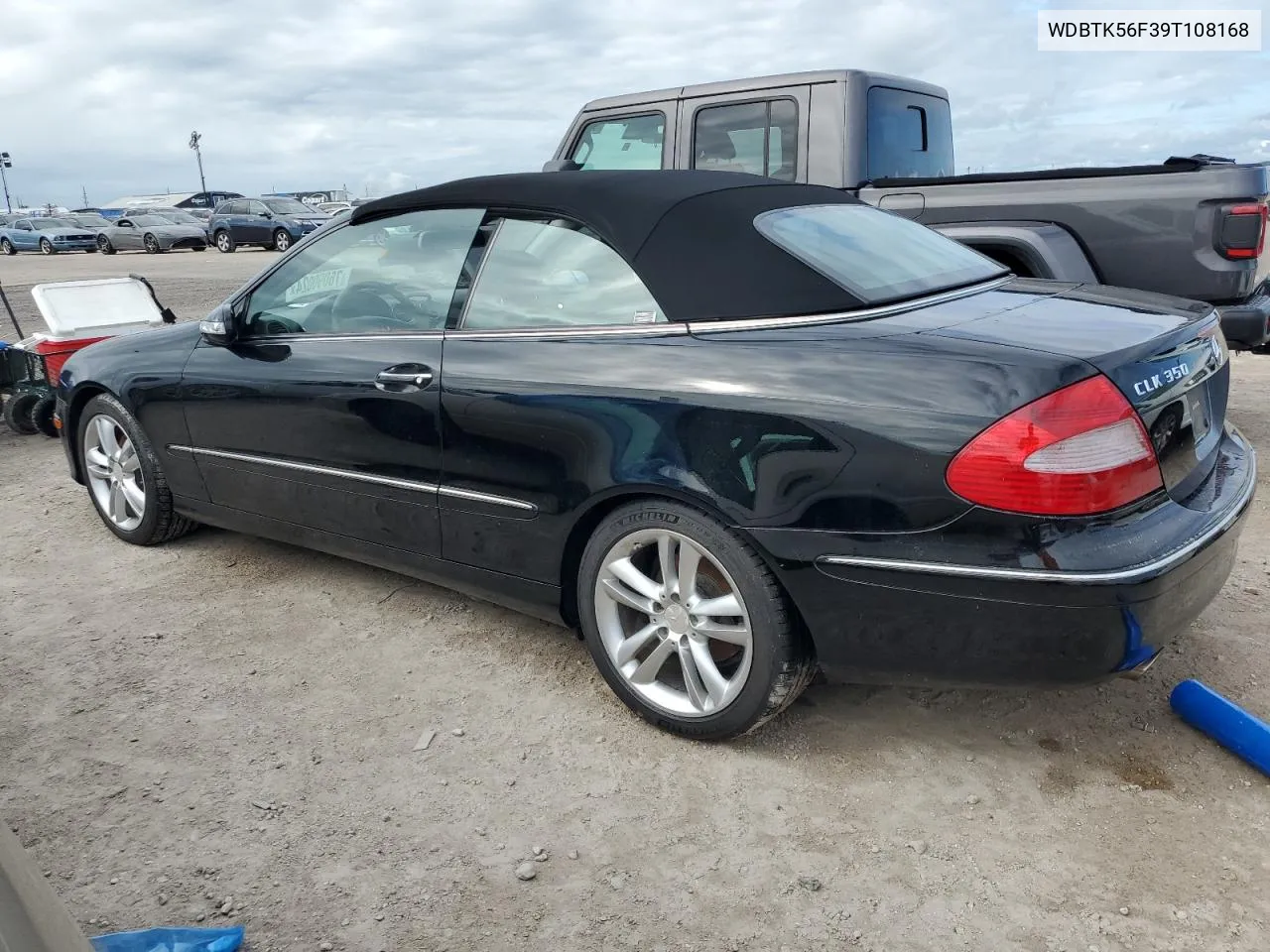 2009 Mercedes-Benz Clk 350 VIN: WDBTK56F39T108168 Lot: 76090024