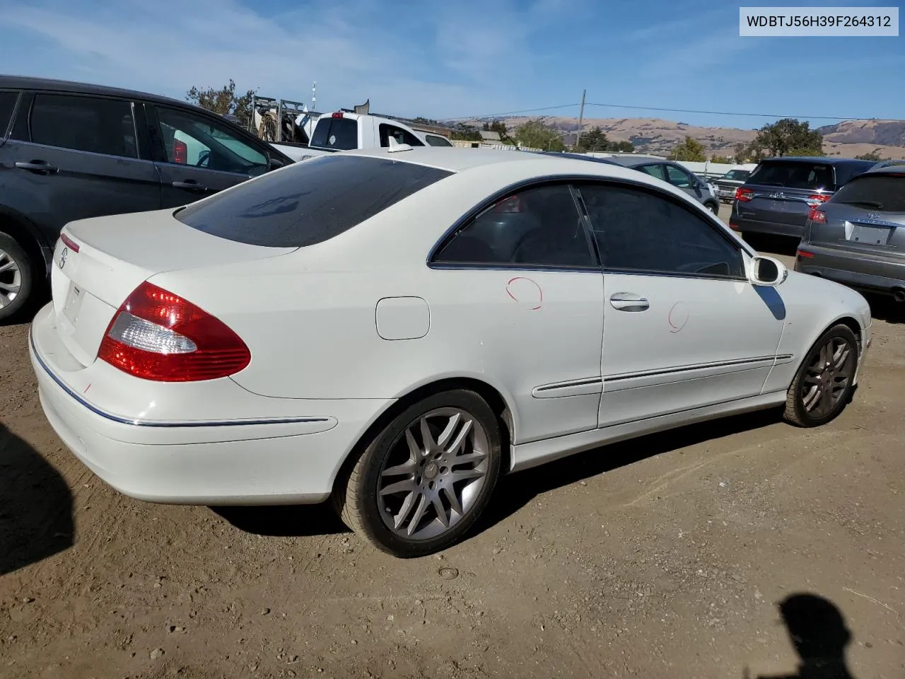 2009 Mercedes-Benz Clk 350 VIN: WDBTJ56H39F264312 Lot: 76835154