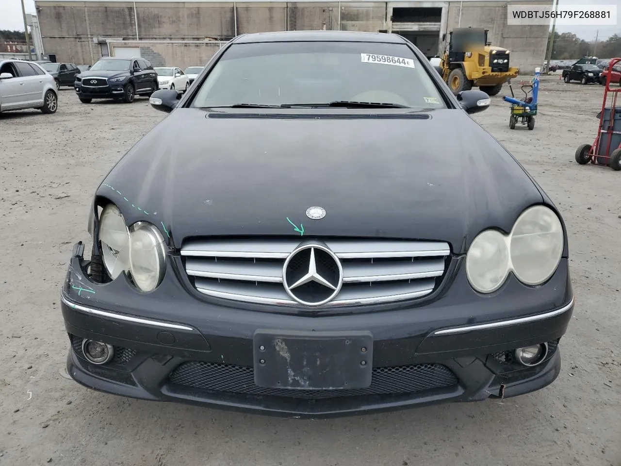 2009 Mercedes-Benz Clk 350 VIN: WDBTJ56H79F268881 Lot: 79598644