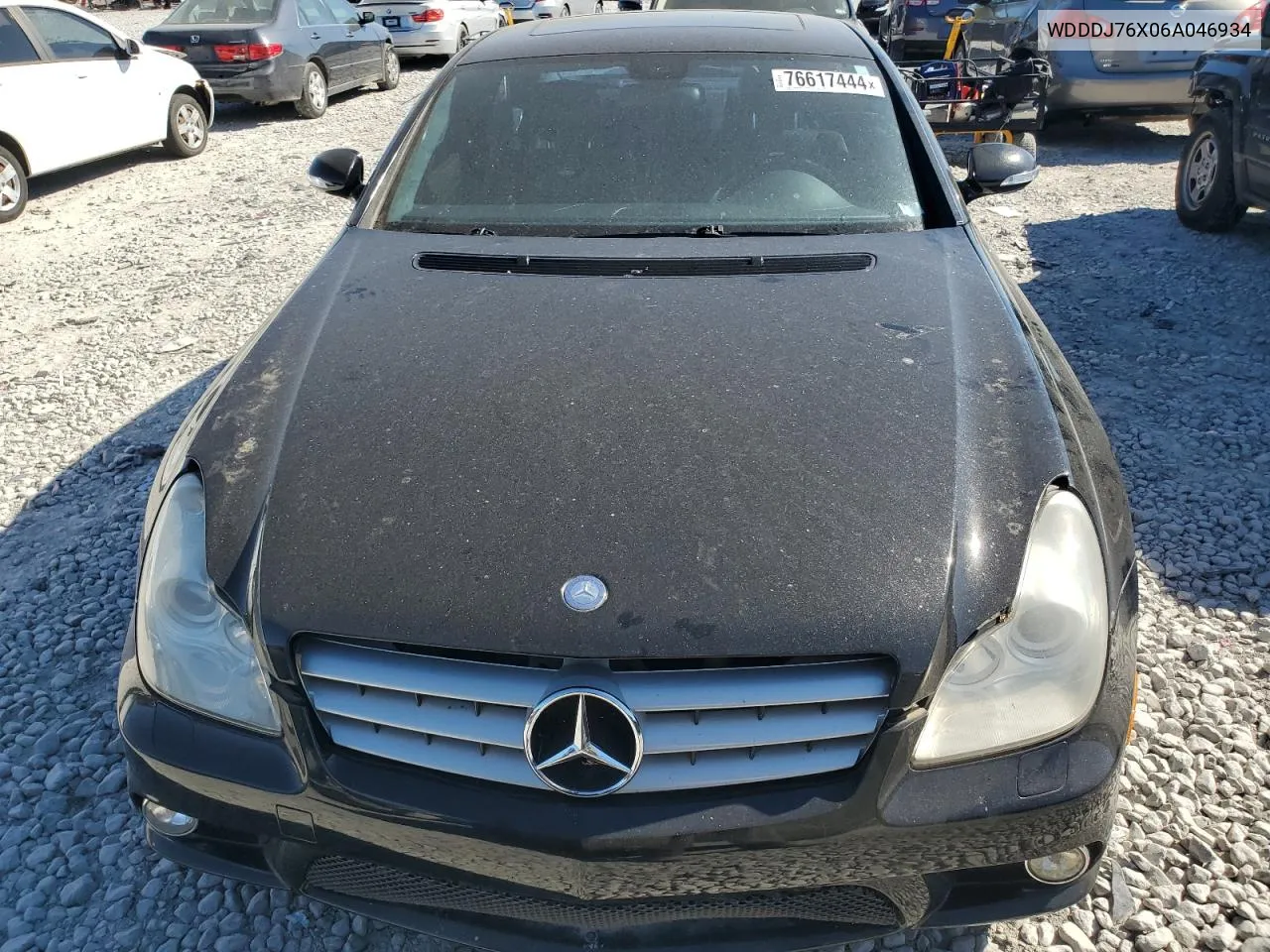 2006 Mercedes-Benz Cls 55 Amg VIN: WDDDJ76X06A046934 Lot: 76617444