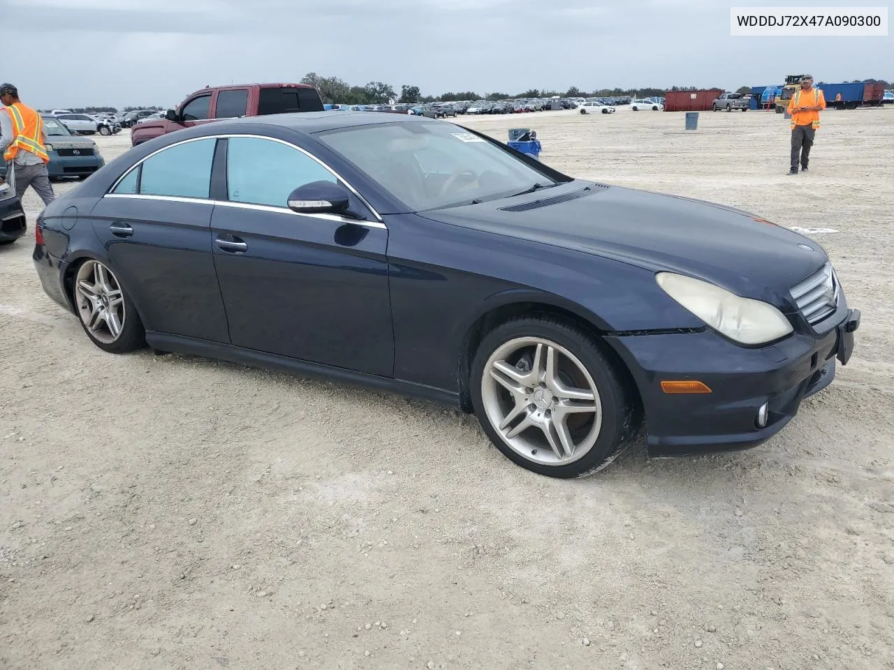 2007 Mercedes-Benz Cls 550 VIN: WDDDJ72X47A090300 Lot: 75854474