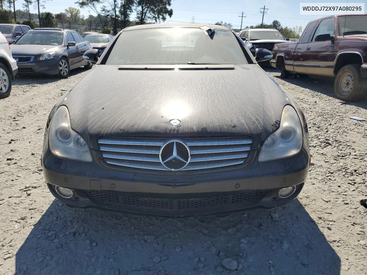 2007 Mercedes-Benz Cls 550 VIN: WDDDJ72X97A080295 Lot: 77573064