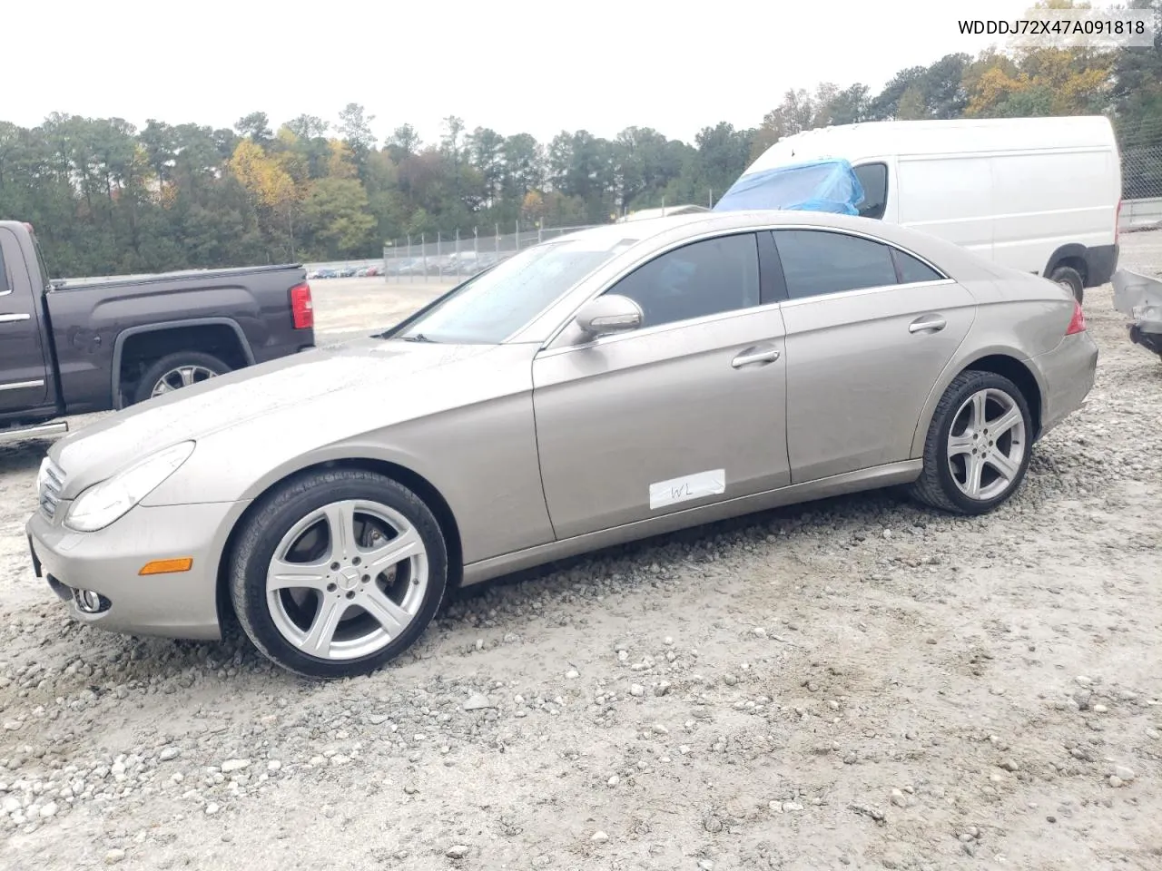 2007 Mercedes-Benz Cls 550 VIN: WDDDJ72X47A091818 Lot: 79441144