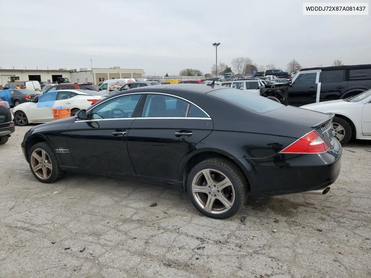 2007 Mercedes-Benz Cls 550 VIN: WDDDJ72X87A081437 Lot: 80319764