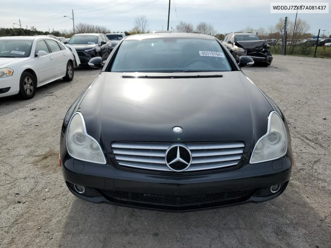 2007 Mercedes-Benz Cls 550 VIN: WDDDJ72X87A081437 Lot: 80319764