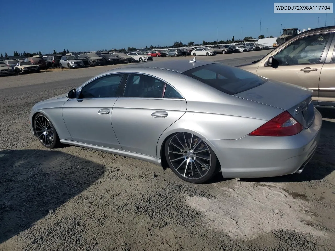 2008 Mercedes-Benz Cls 550 VIN: WDDDJ72X98A117704 Lot: 67200594