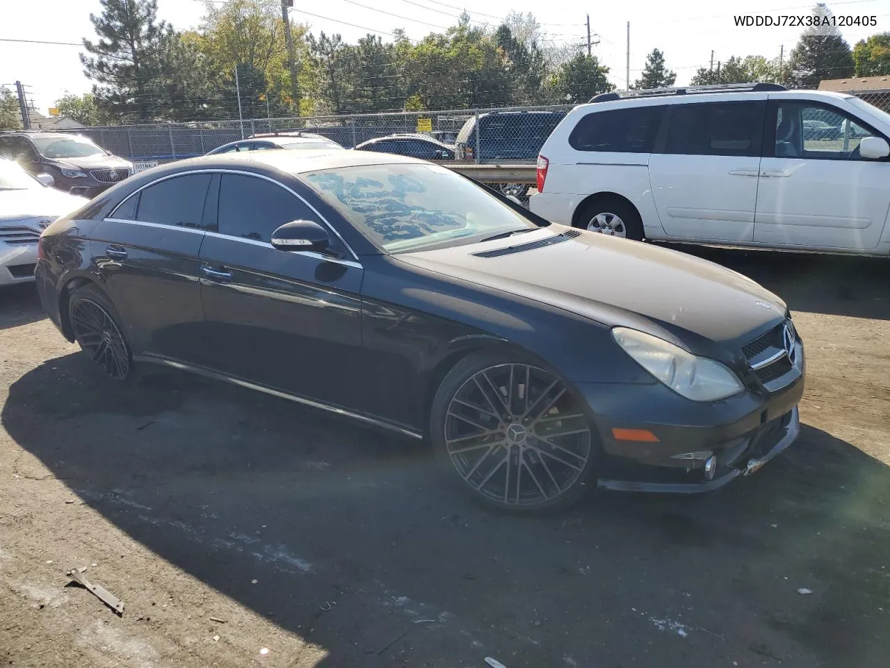 2008 Mercedes-Benz Cls 550 VIN: WDDDJ72X38A120405 Lot: 74388664