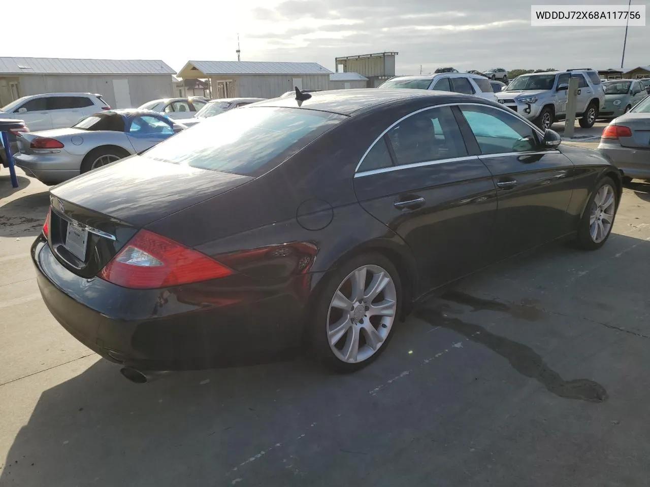 2008 Mercedes-Benz Cls 550 VIN: WDDDJ72X68A117756 Lot: 75158924