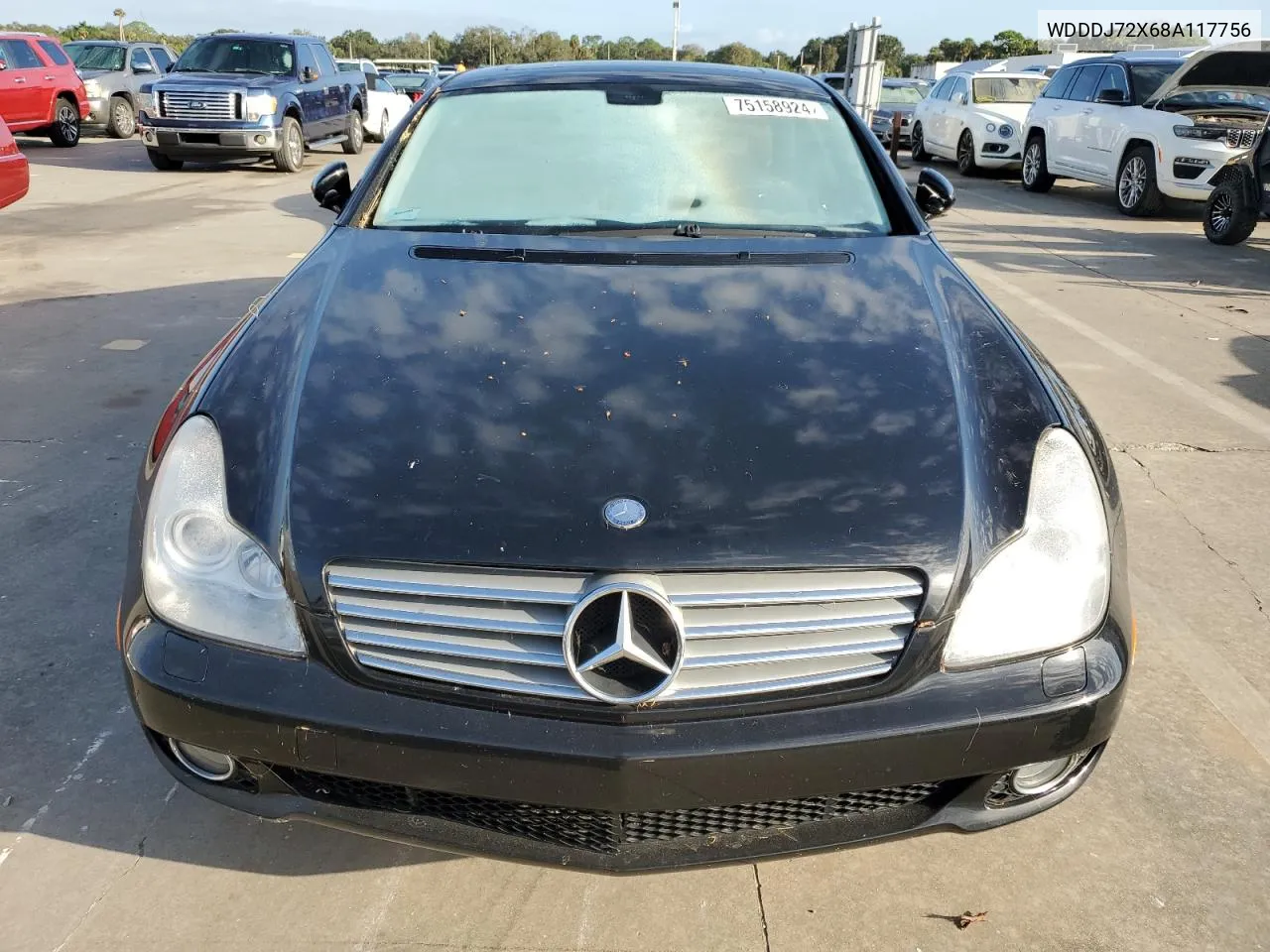 2008 Mercedes-Benz Cls 550 VIN: WDDDJ72X68A117756 Lot: 75158924