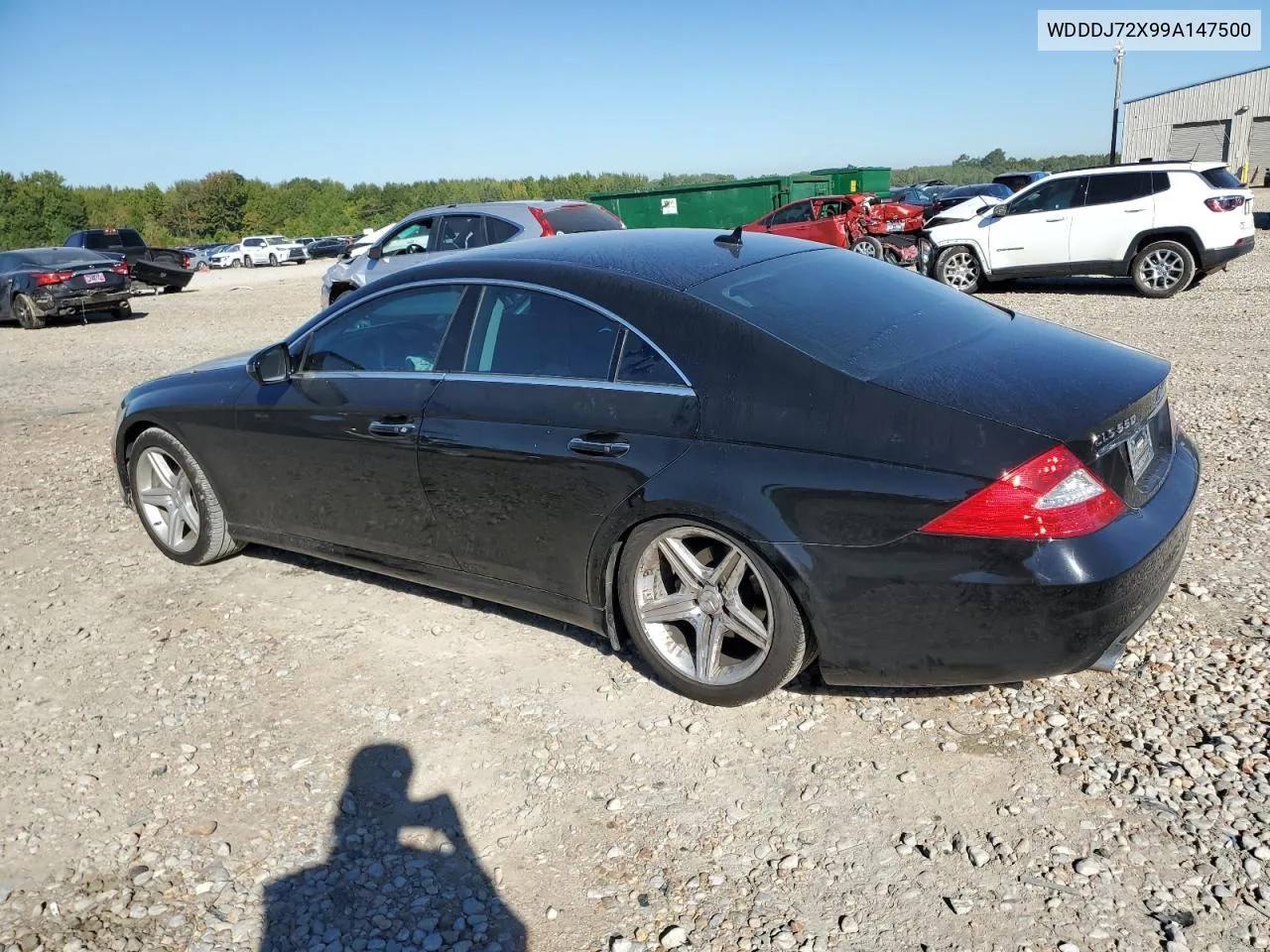 2009 Mercedes-Benz Cls 550 VIN: WDDDJ72X99A147500 Lot: 74276374