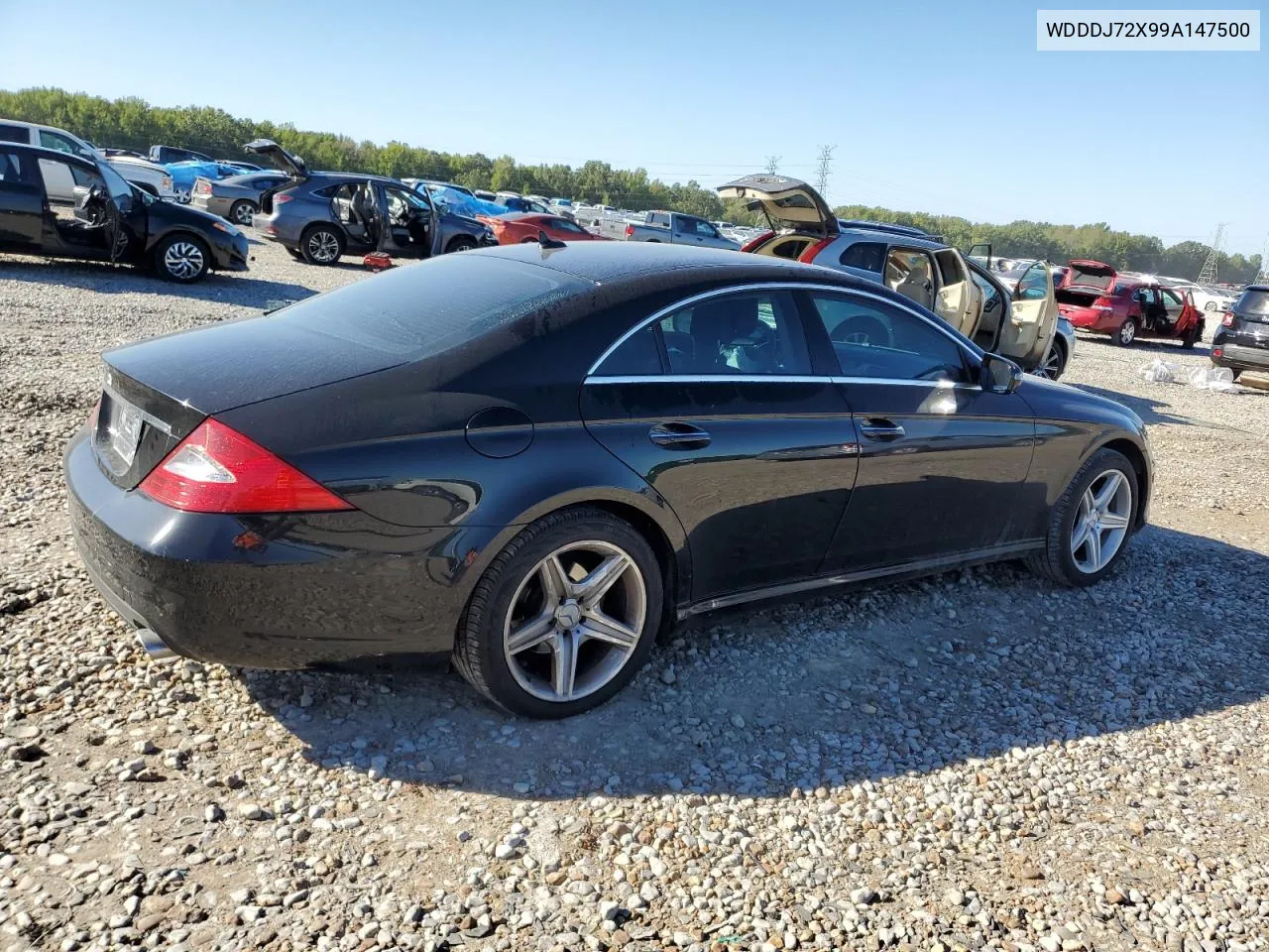 2009 Mercedes-Benz Cls 550 VIN: WDDDJ72X99A147500 Lot: 74276374