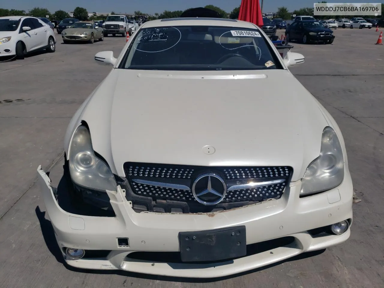 2011 Mercedes-Benz Cls 550 VIN: WDDDJ7CB6BA169706 Lot: 70810624