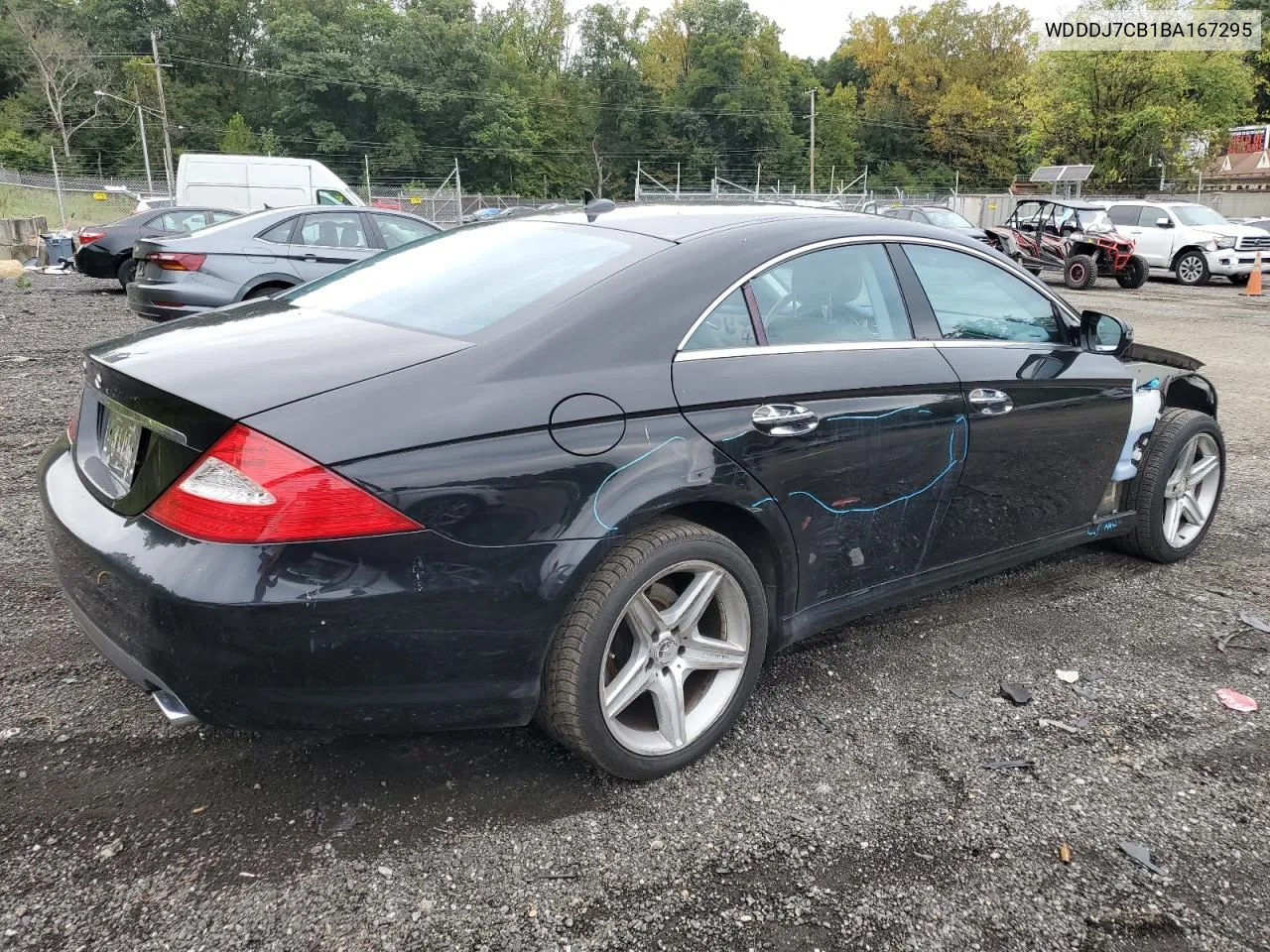 2011 Mercedes-Benz Cls 550 VIN: WDDDJ7CB1BA167295 Lot: 72162314