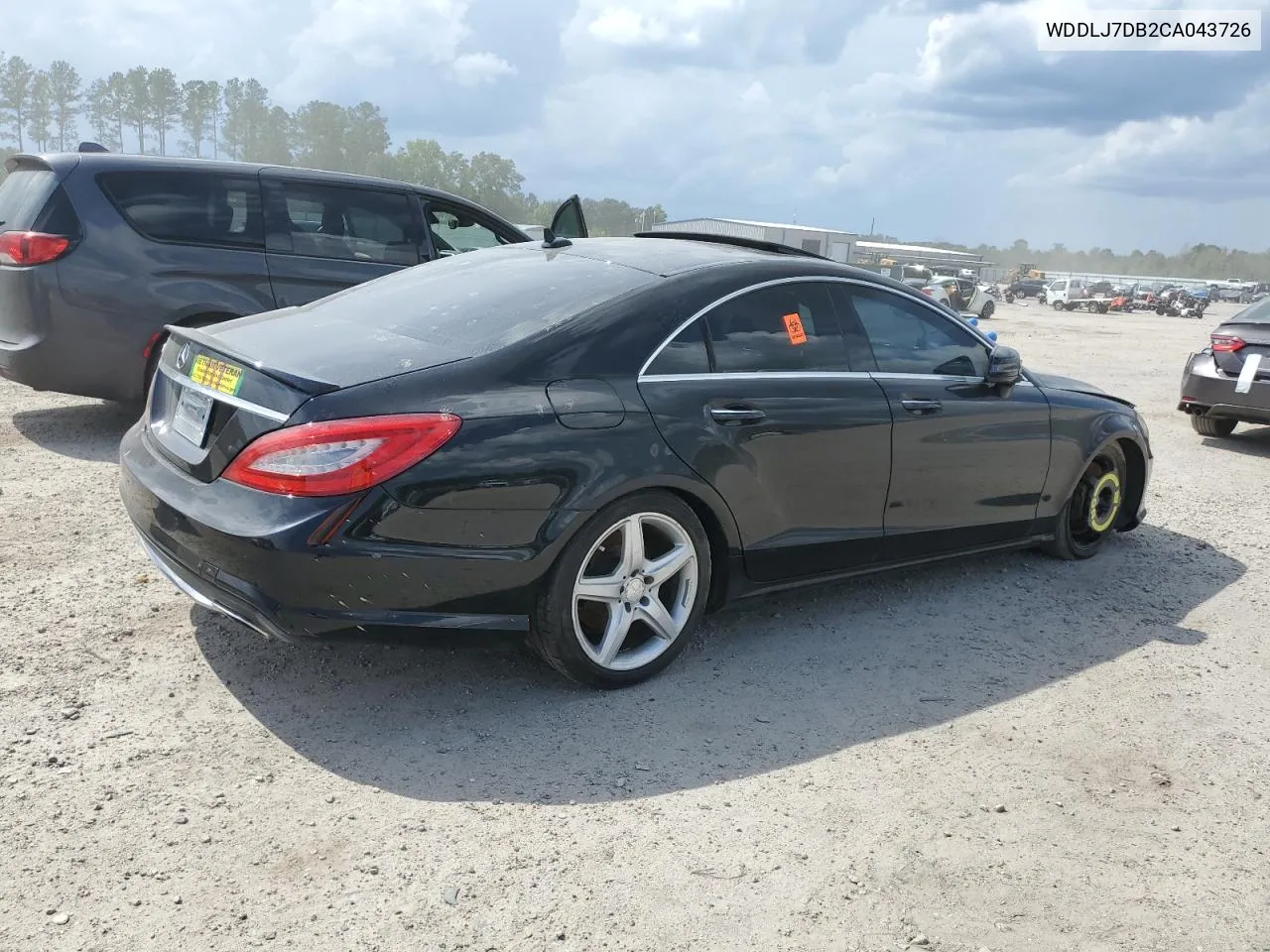 2012 Mercedes-Benz Cls 550 VIN: WDDLJ7DB2CA043726 Lot: 57380534