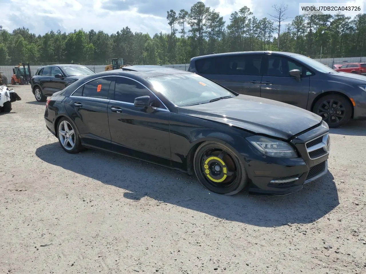 2012 Mercedes-Benz Cls 550 VIN: WDDLJ7DB2CA043726 Lot: 57380534