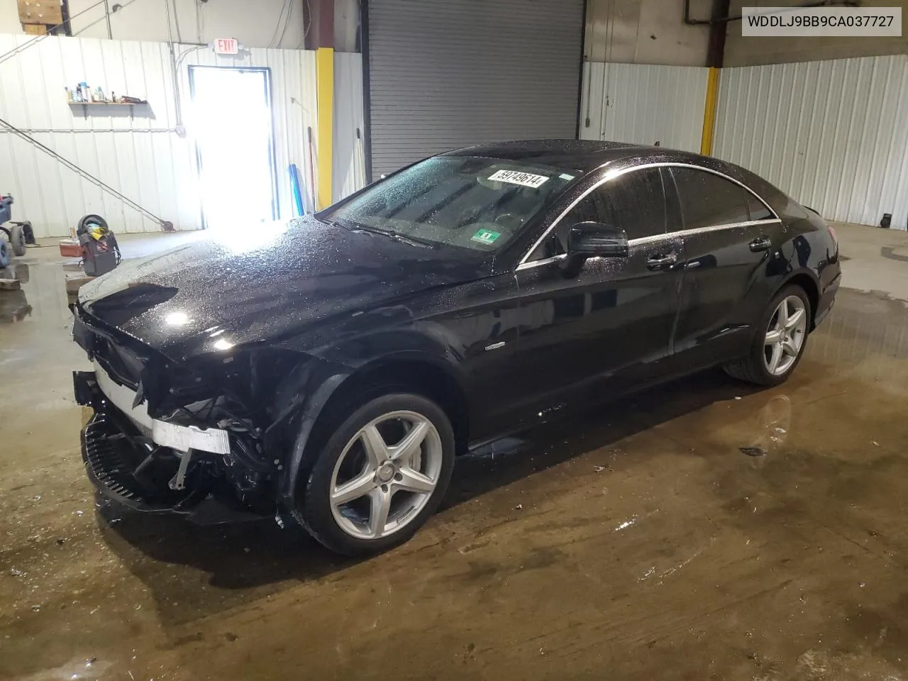 2012 Mercedes-Benz Cls 550 4Matic VIN: WDDLJ9BB9CA037727 Lot: 59749614