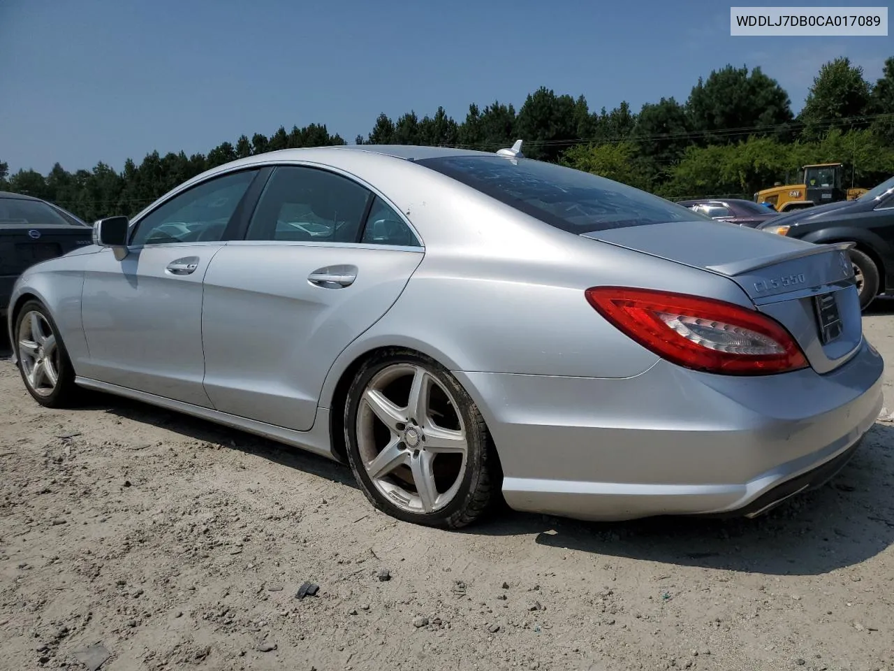 2012 Mercedes-Benz Cls 550 VIN: WDDLJ7DB0CA017089 Lot: 68809524