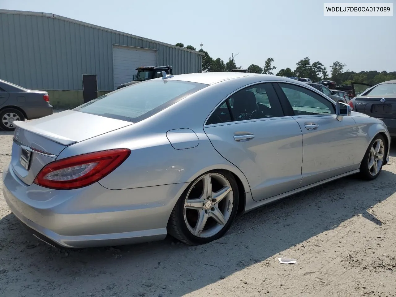 2012 Mercedes-Benz Cls 550 VIN: WDDLJ7DB0CA017089 Lot: 68809524