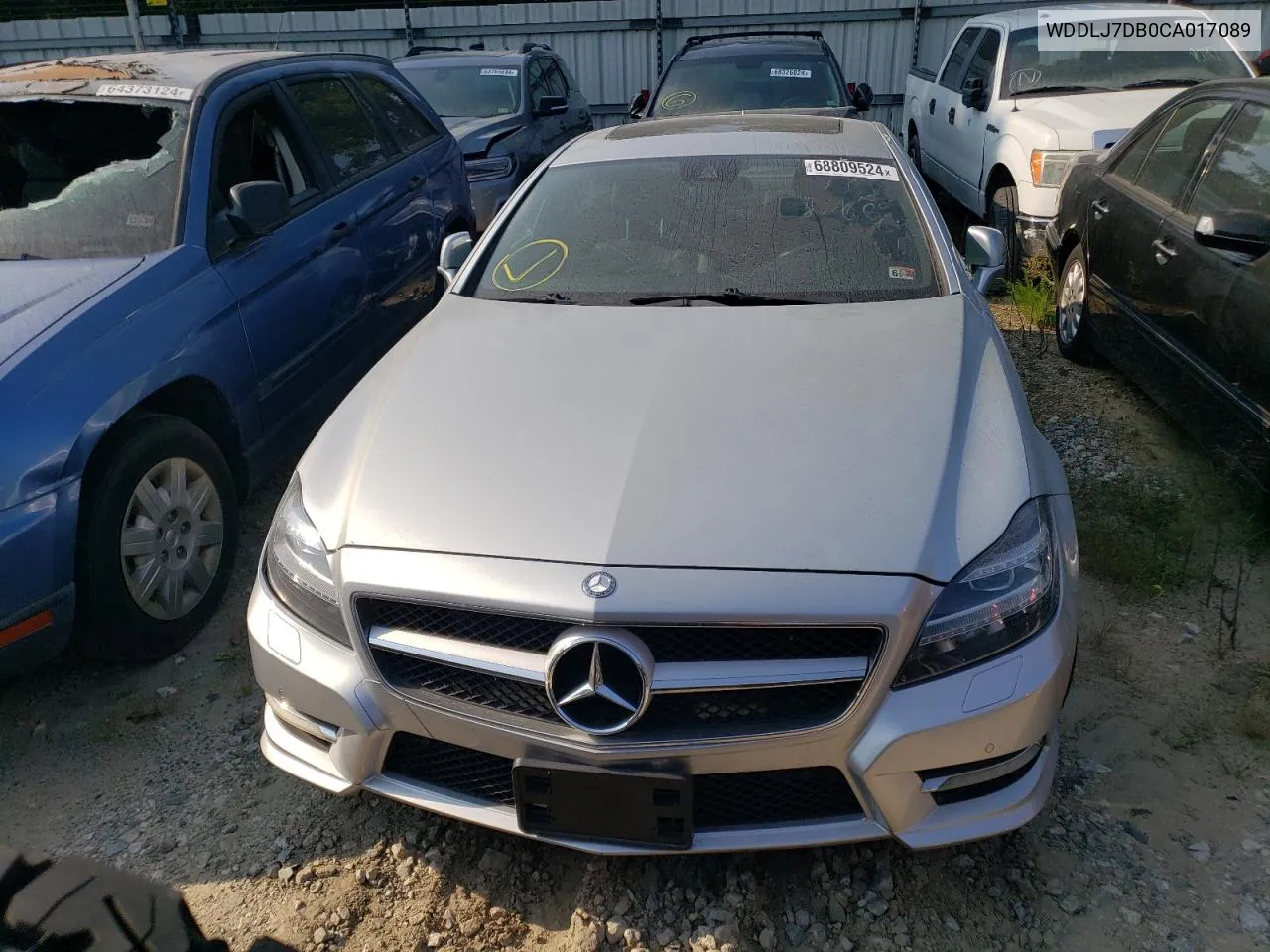 2012 Mercedes-Benz Cls 550 VIN: WDDLJ7DB0CA017089 Lot: 68809524