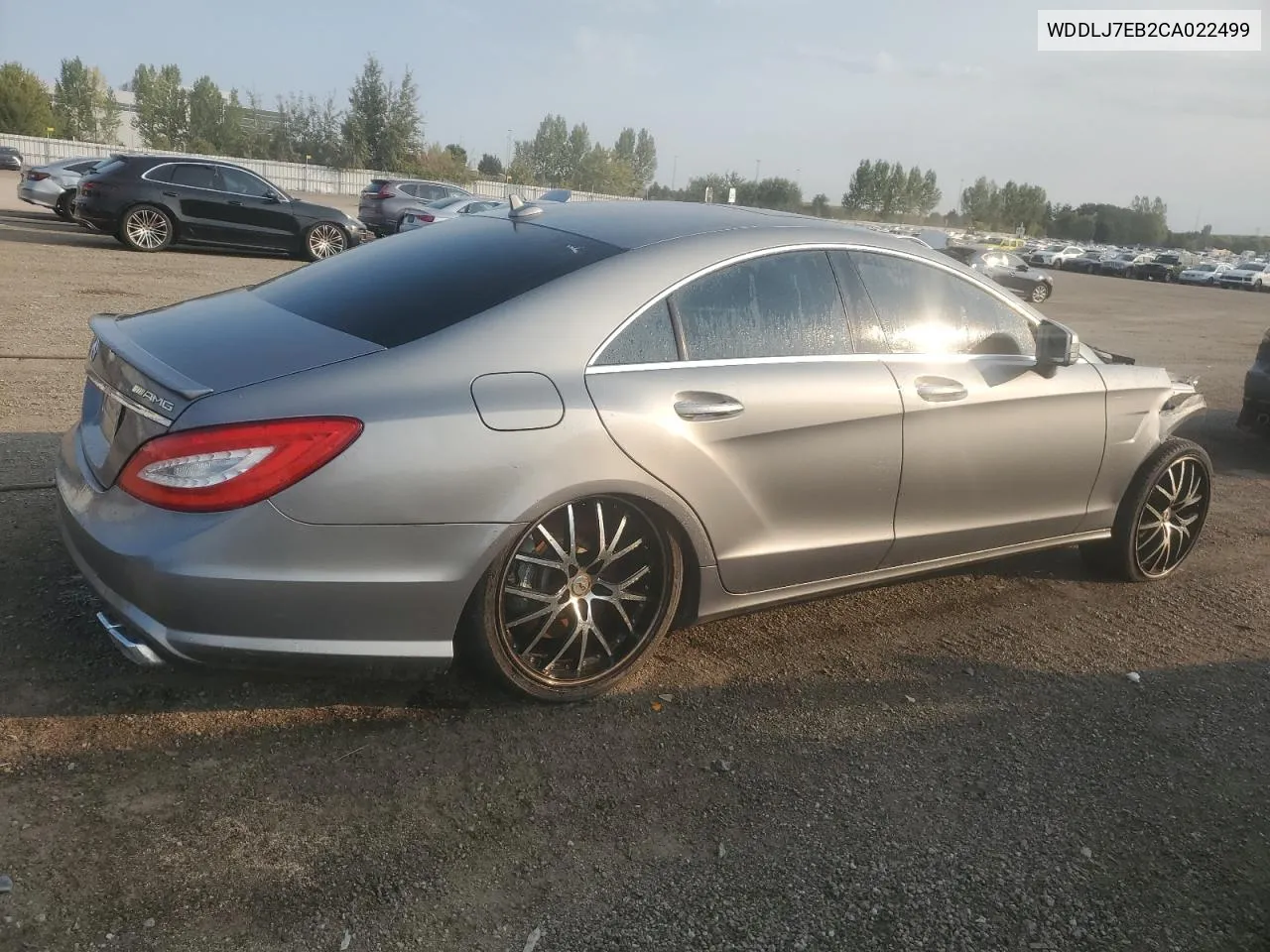 2012 Mercedes-Benz Cls 63 Amg VIN: WDDLJ7EB2CA022499 Lot: 71187114