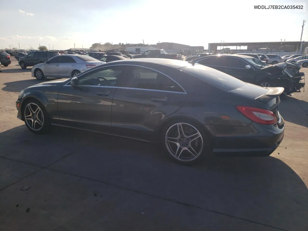 2012 Mercedes-Benz Cls 63 Amg VIN: WDDLJ7EB2CA035432 Lot: 72236194