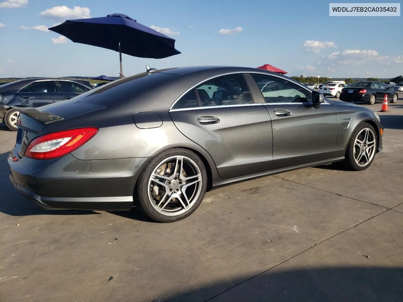 2012 Mercedes-Benz Cls 63 Amg VIN: WDDLJ7EB2CA035432 Lot: 72236194