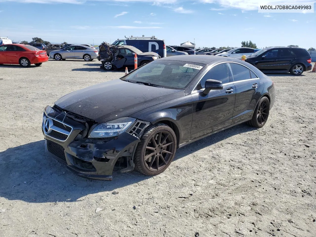 2012 Mercedes-Benz Cls 550 VIN: WDDLJ7DB8CA049983 Lot: 75500854